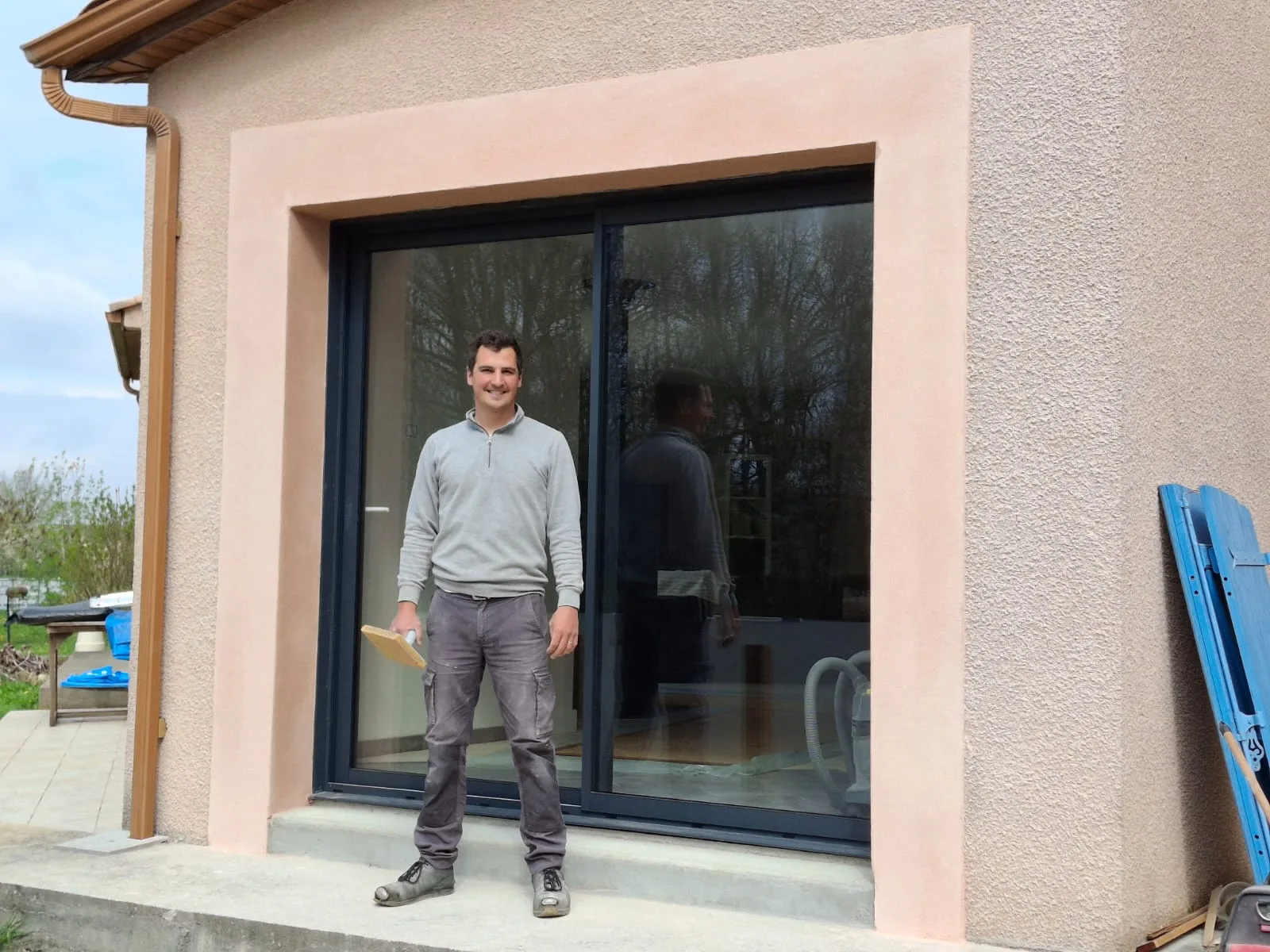 Guillaume Ventelon, artisan maçon-carreleur dans le Tarn